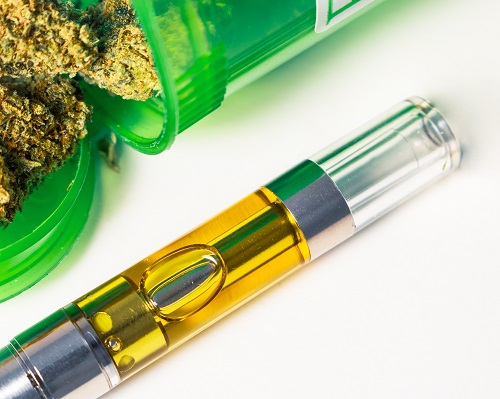 vape pen and marijuana